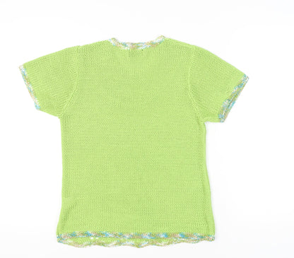 Womens UK Size S Casamia Exclusive Green Pullover Jumper