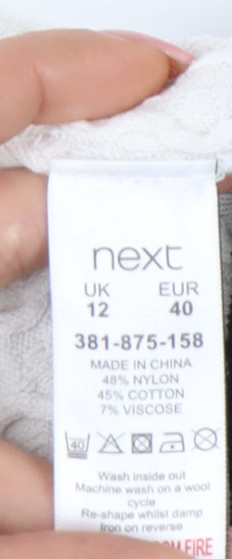 Womens UK Size 12 NEXT Multicoloured Pullover Jumper