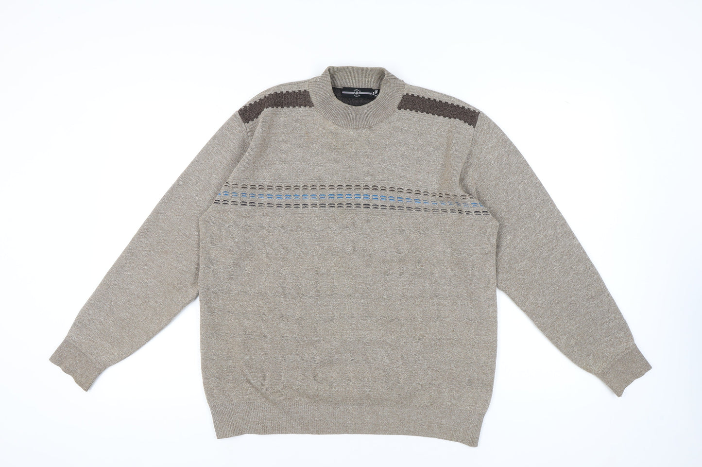 Apollo Classics Beige Wool Men's XL Pullover Jumper