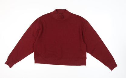 Womens UK Size 16 Marks and Spencer Red Pullover Sweatshirt