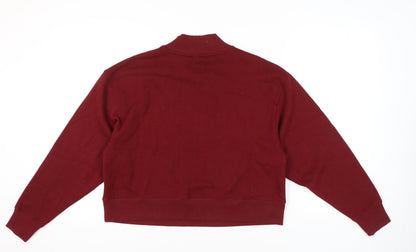 Womens UK Size 16 Marks and Spencer Red Pullover Sweatshirt