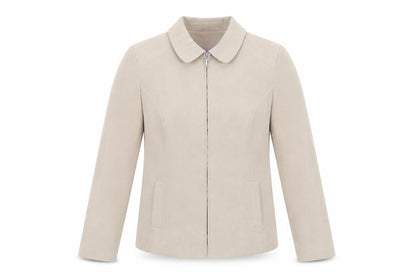 Womens UK Size 14 BM Beige Basic Jacket