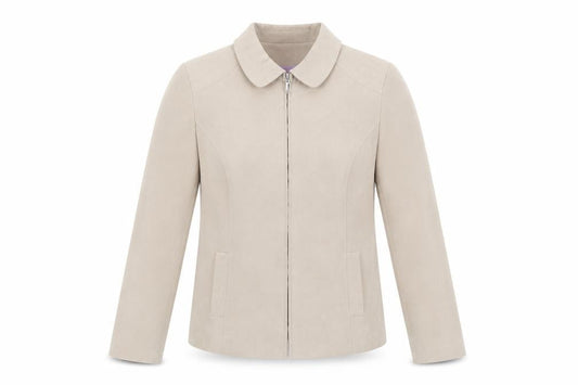 Womens UK Size 14 BM Beige Basic Jacket