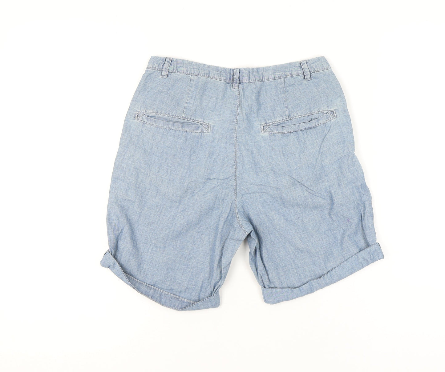 H&M Women's Blue Chino Shorts Size 6