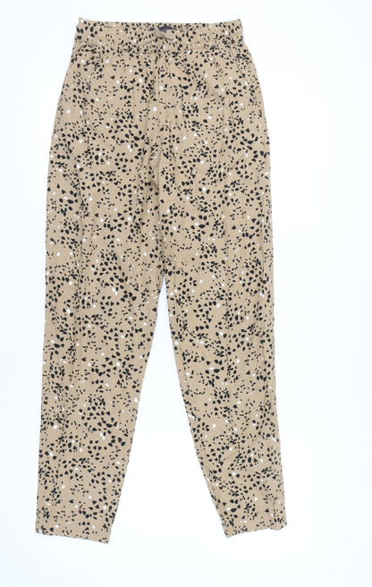 Womens UK Size 8 Marks and Spencer   Beige Trousers
