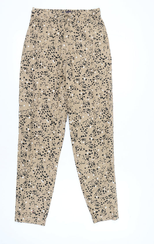 Womens UK Size 8 Marks and Spencer   Beige Trousers