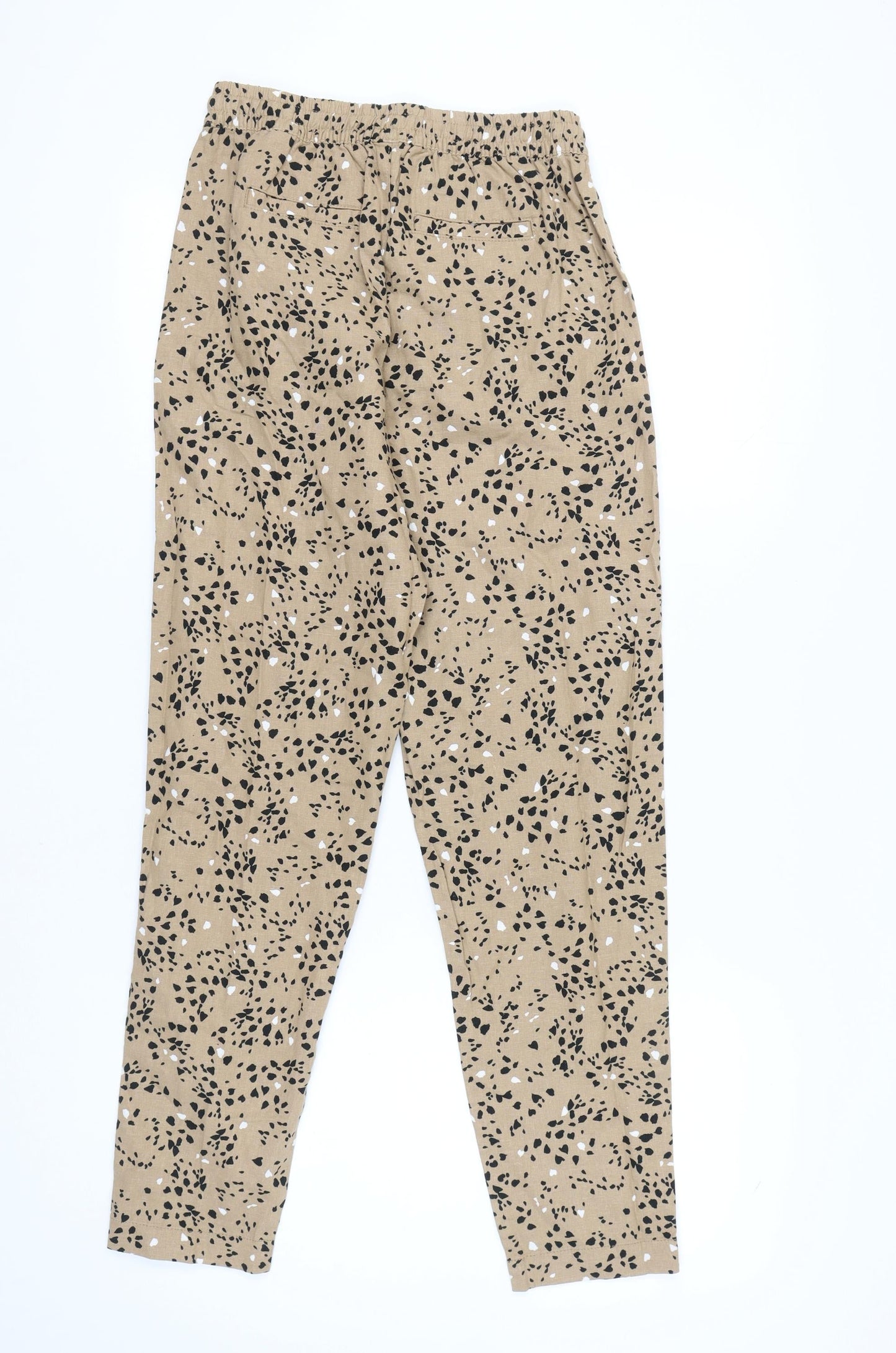 Womens UK Size 8 Marks and Spencer   Beige Trousers