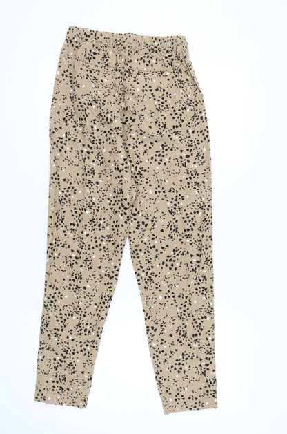 Womens UK Size 8 Marks and Spencer   Beige Trousers