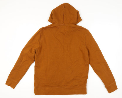 Mens UK Size M Marks and Spencer Brown Pullover Hoodie