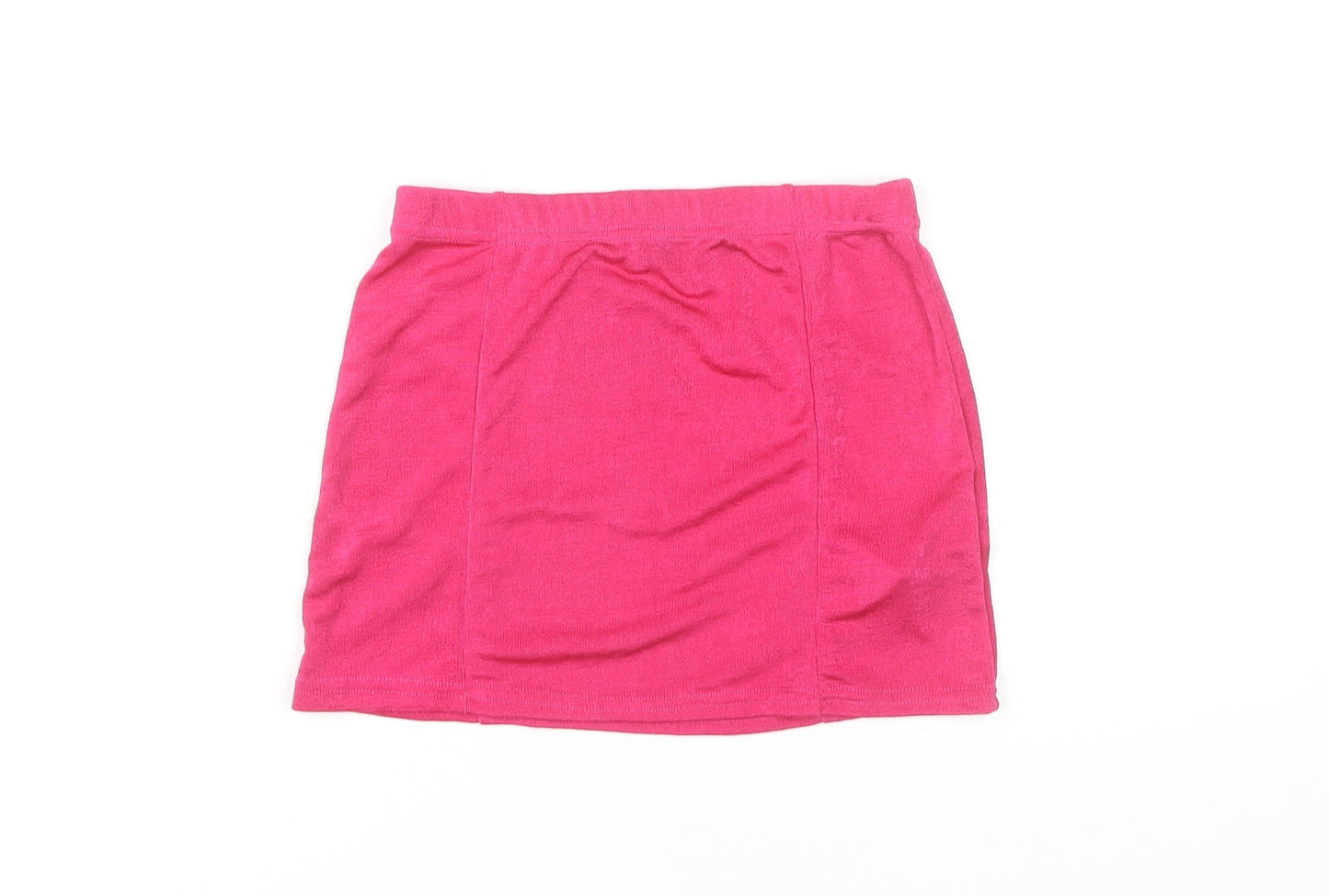 PrettyLittleThing Women's Pink Short Skirt Size 4