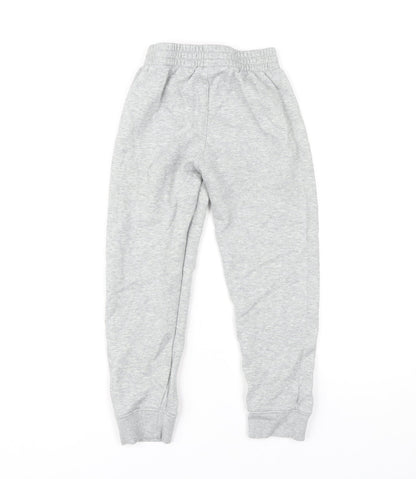 Nike Boys Grey Jogger Trousers, Size 7, Elastic Waist