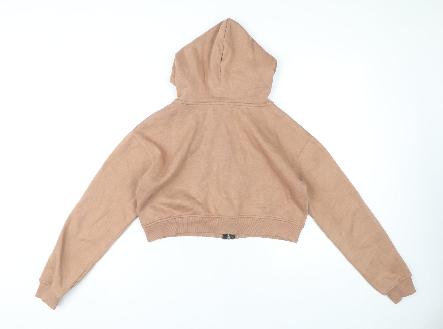 PrettyLittleThing Women's Brown Medium Hoodie Full Zip