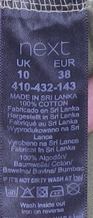 Next Women's Beige Sleeveless Long Tank Dress Size 10