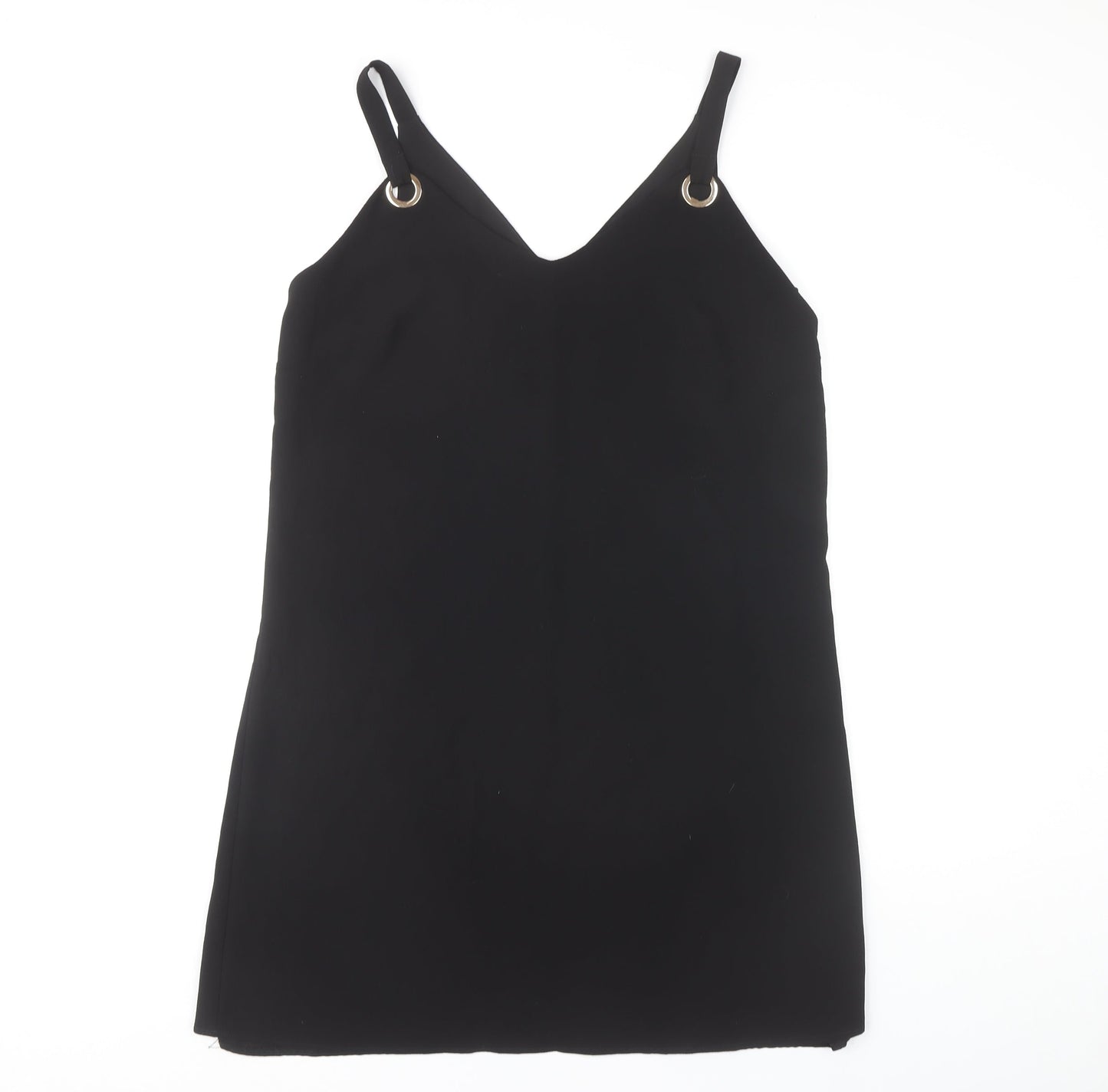 Dorothy Perkins Women's Black Slip Dress, Size 14