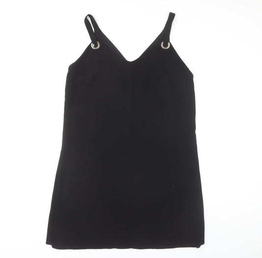 Dorothy Perkins Women's Black Slip Dress, Size 14