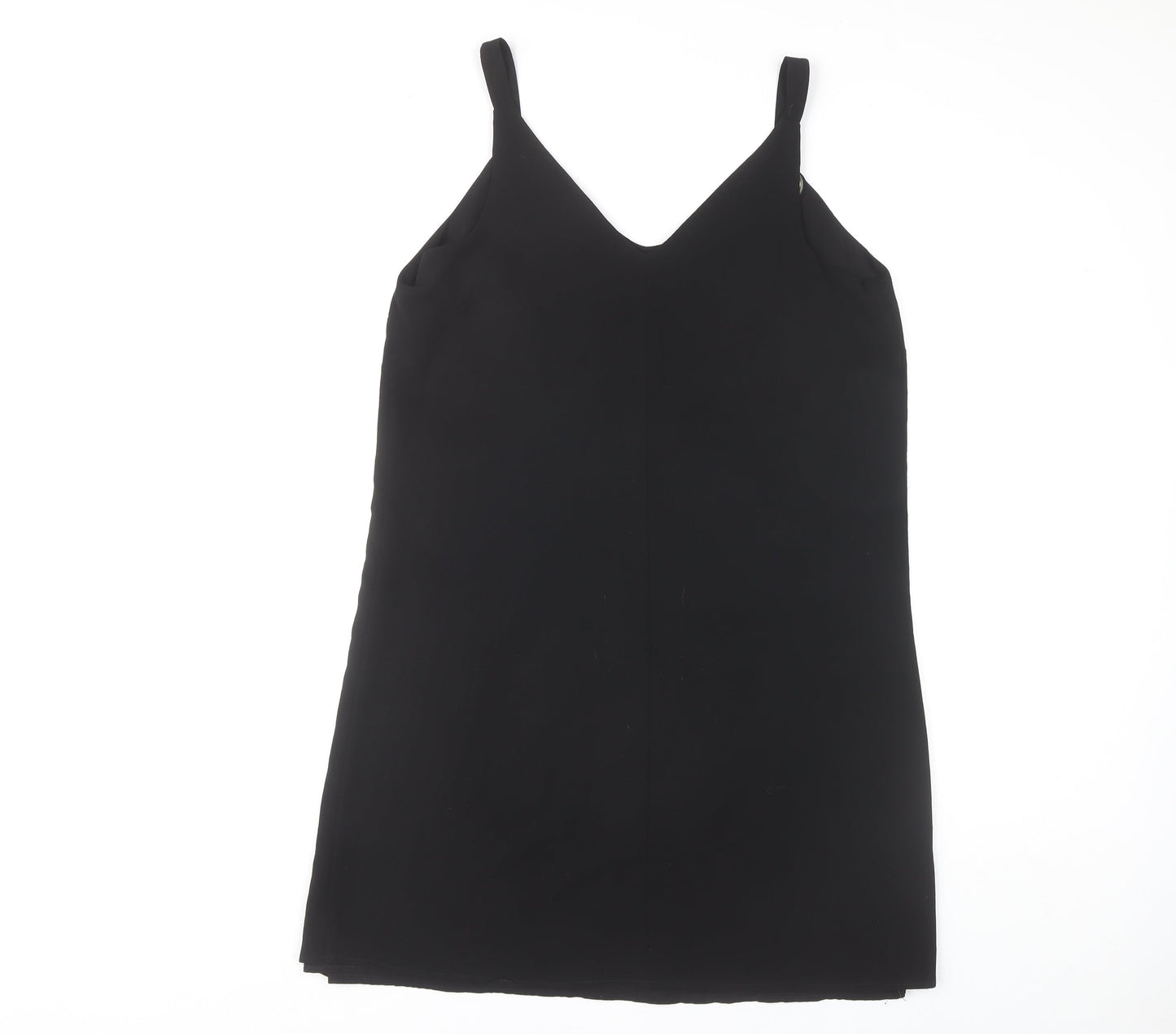 Dorothy Perkins Women's Black Slip Dress, Size 14