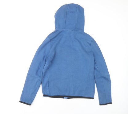 Nike Boys Blue Full Zip Hoodie - Size L, Sportswear