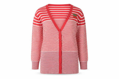 Womens UK Size 16 NEXT Red Cardigan Jumper