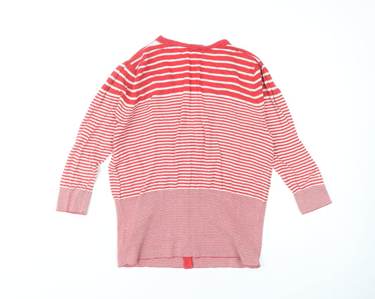 Womens UK Size 16 NEXT Red Cardigan Jumper