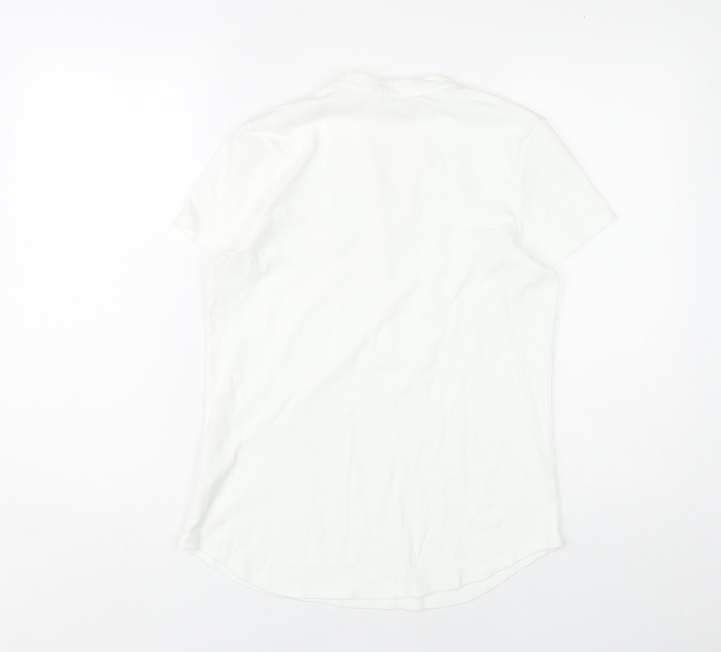 Womens UK Size 16 Marks and Spencer White Basic Blouse