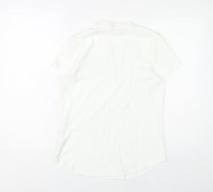 Womens UK Size 16 Marks and Spencer White Basic Blouse