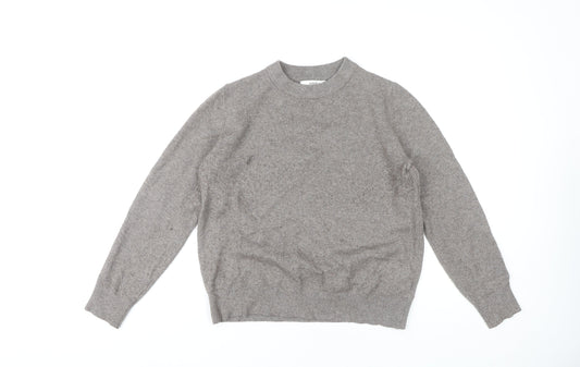 Womens UK Size S Marks and Spencer Grey Pullover Jumper
