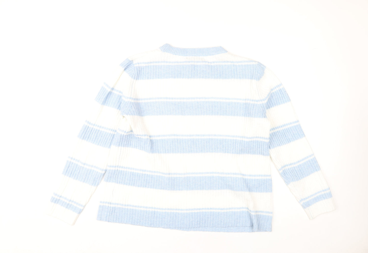 Womens UK Size 14 Bonmarché Blue Pullover Jumper