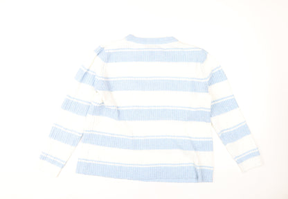 Womens UK Size 14 Bonmarché Blue Pullover Jumper
