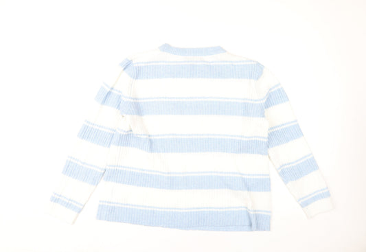 Womens UK Size 14 Bonmarché Blue Pullover Jumper