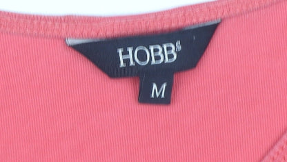 Womens UK Size M Hobbs Pink Basic Blouse