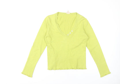 Womens UK Size M Whistles Green Pullover Jumper