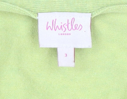 Womens UK Size M Whistles Green Pullover Jumper