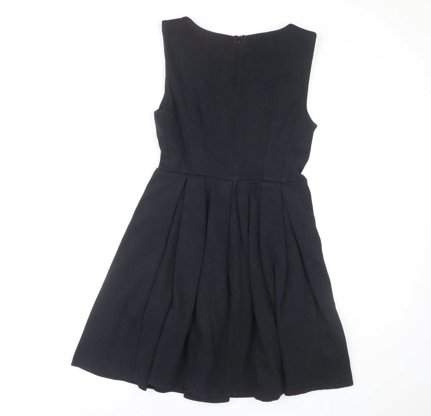 Zara Woman Black Sleeveless Dress UK Size 12