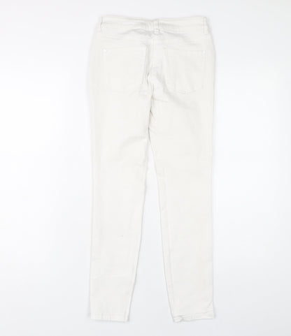 Next Women’s White Jegging Size 8 Slim Fit