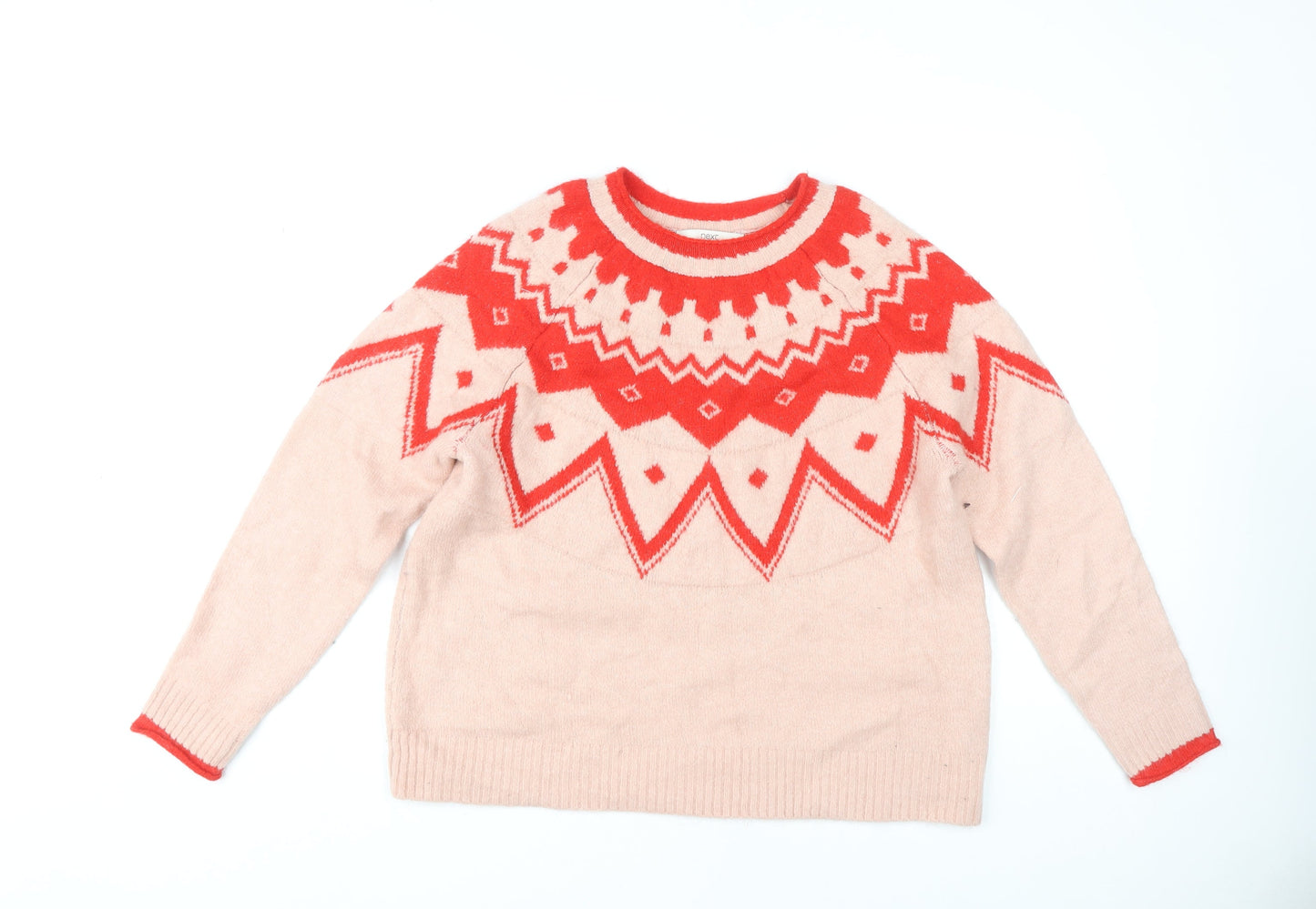 Womens UK Size M NEXT Multicoloured Pullover Jumper
