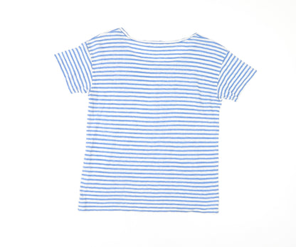 Womens UK Size XS J.CREW Multicoloured Basic T-Shirt