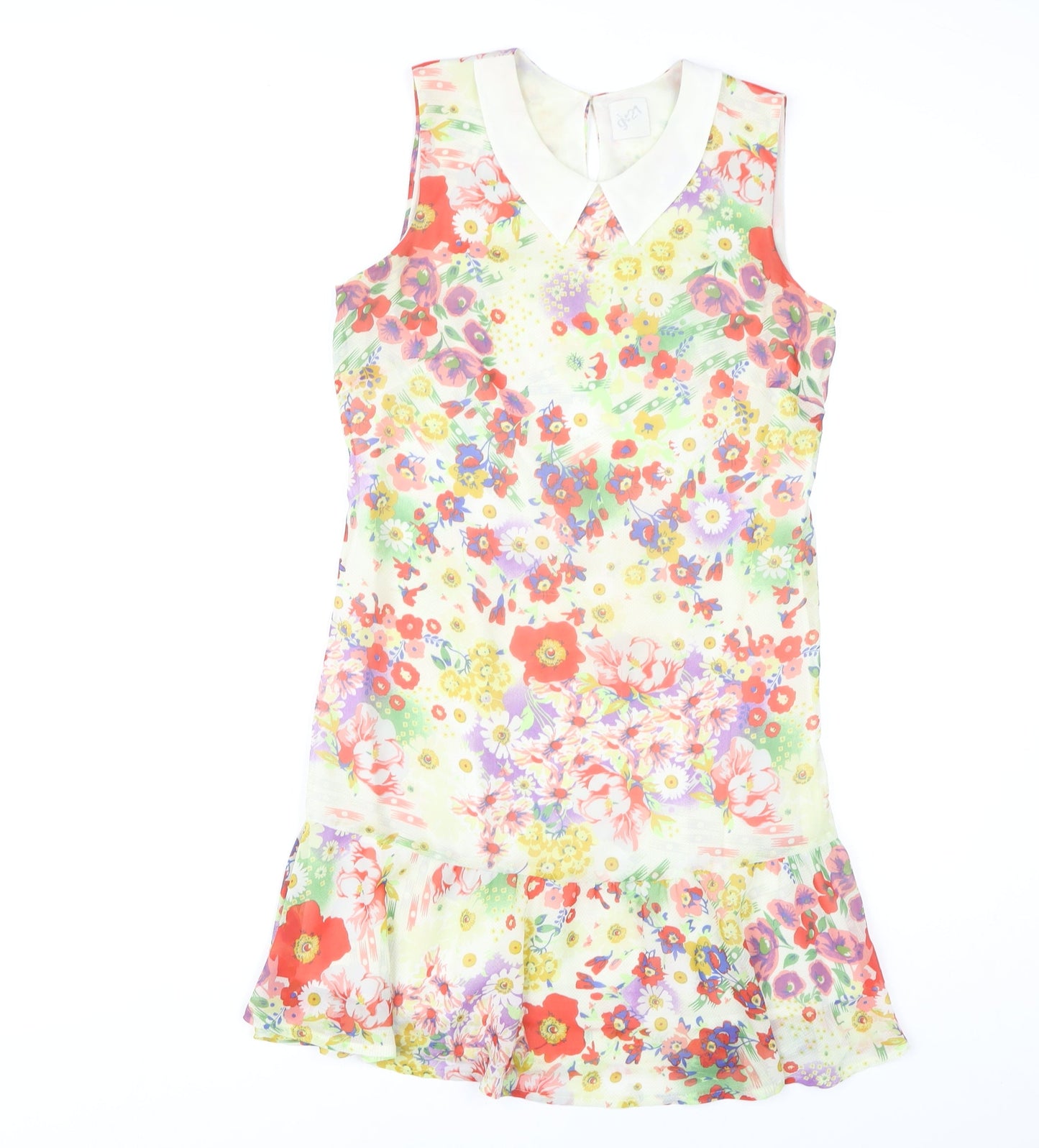 George Women's Multicoloured Floral Dress Size 8