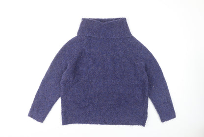 Womens UK Size 14 Roman Blue Pullover Jumper