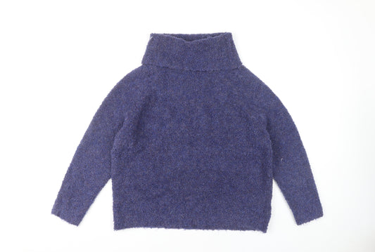 Womens UK Size 14 Roman Blue Pullover Jumper