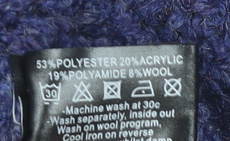 Womens UK Size 14 Roman Blue Pullover Jumper
