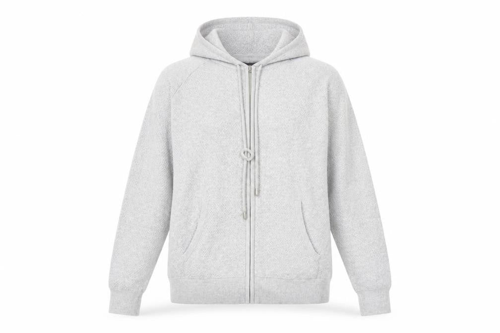 Womens UK Size S Marks and Spencer Grey Full Zip Hoodie