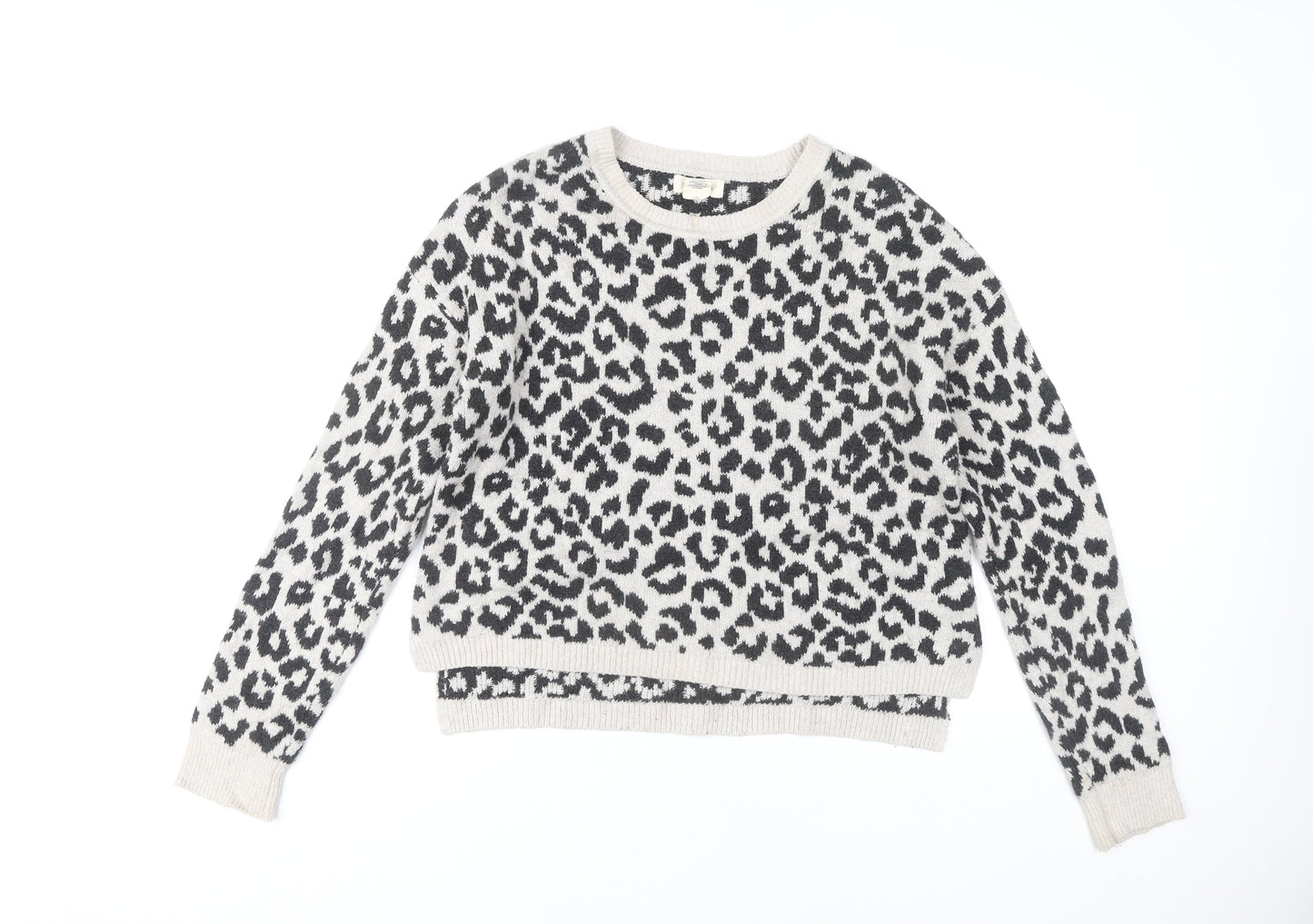 Womens UK Size M YES LOLA Ivory Pullover Jumper