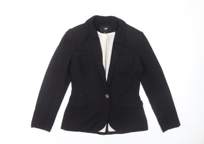 H&M Women’s Black Blazer, Size 8, Business Fashion