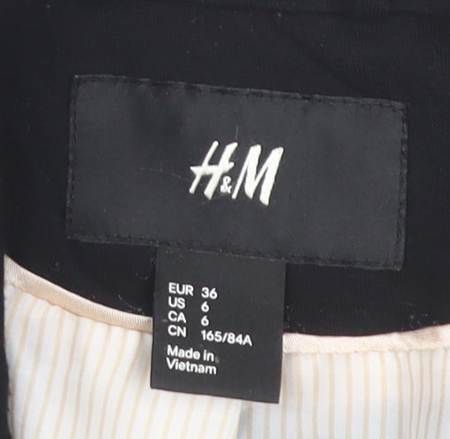 H&M Women’s Black Blazer, Size 8, Business Fashion