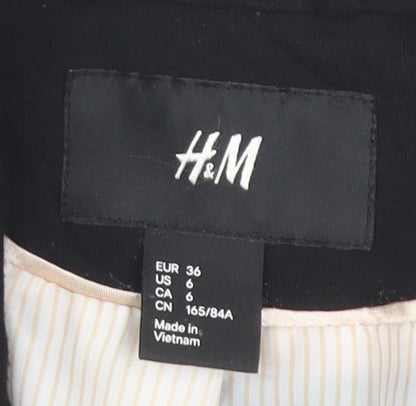 H&M Women’s Black Blazer, Size 8, Business Fashion
