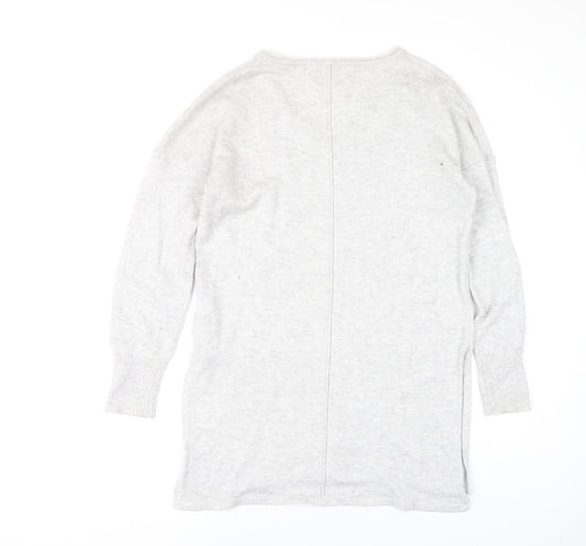 Womens UK Size 12 NEXT Grey Pullover Jumper