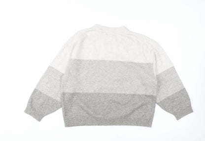 Womens UK Size M H&M Grey Pullover Jumper