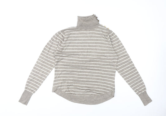 Womens UK Size 14 Warehouse Beige Pullover Jumper
