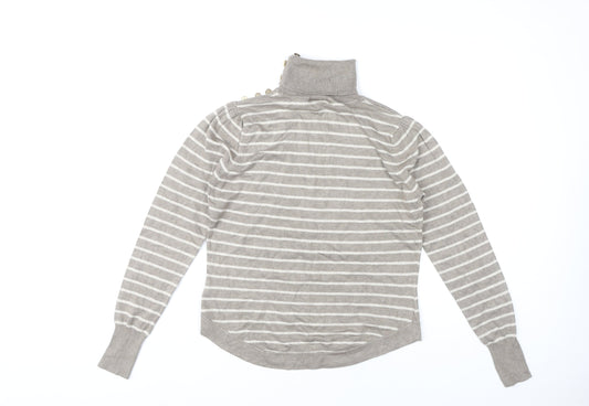 Womens UK Size 14 Warehouse Beige Pullover Jumper