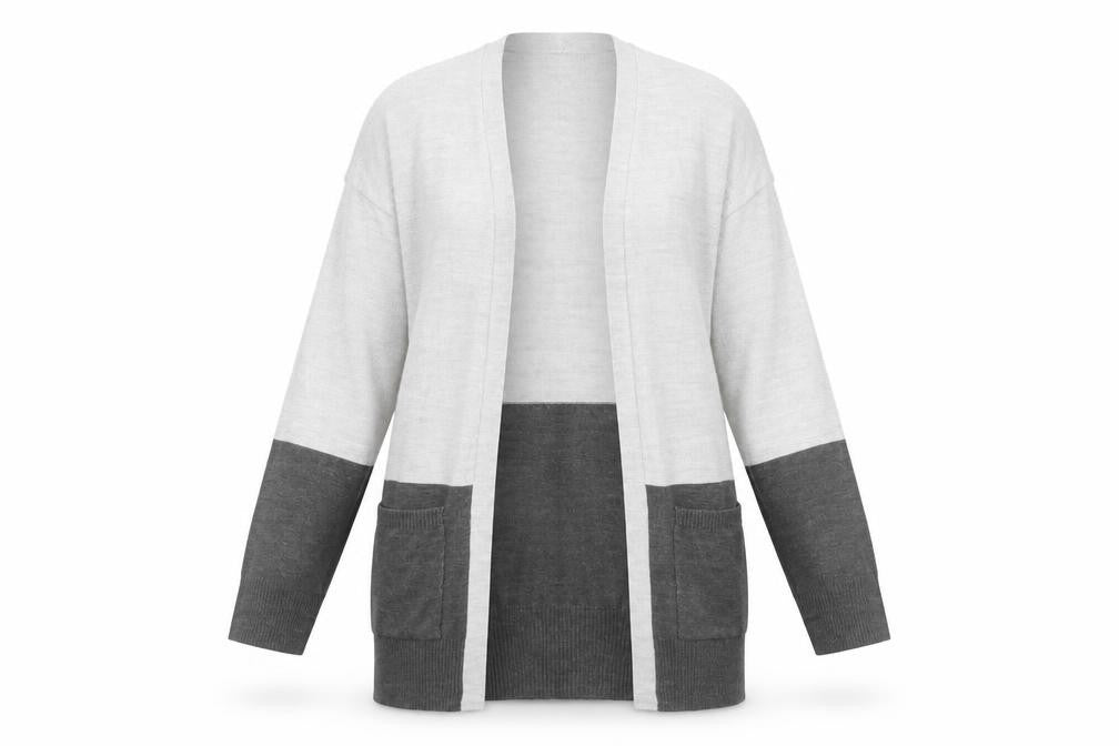 Womens UK Size M M&Co Grey Cardigan Jumper